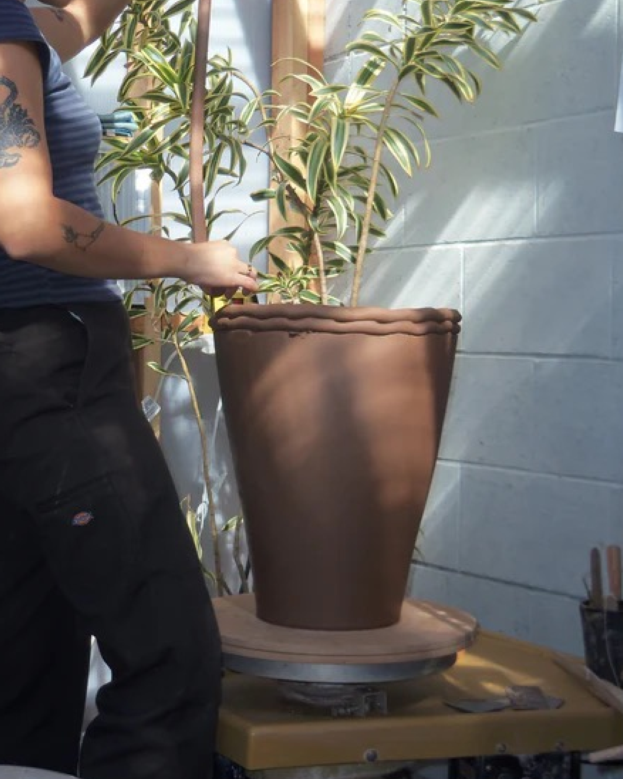Coil Building Large Planters