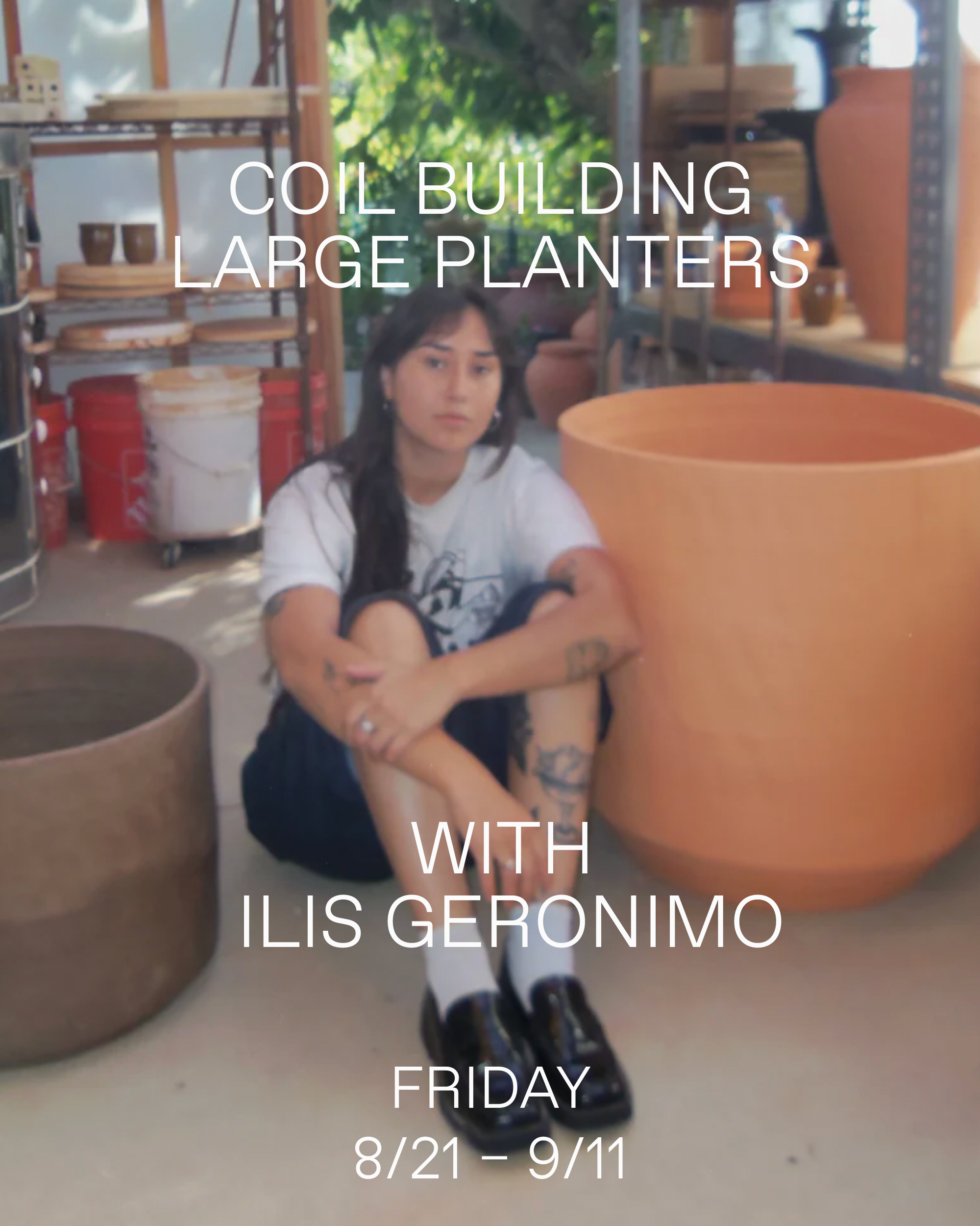 Coil Building Large Planters